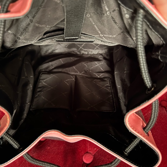 Michael Kors Black and Pink Backpack main image 4